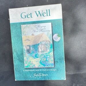 Joyfully Yours DaySpring Get Well 12 Inspirational Cards 4 Designs 72817 USA
